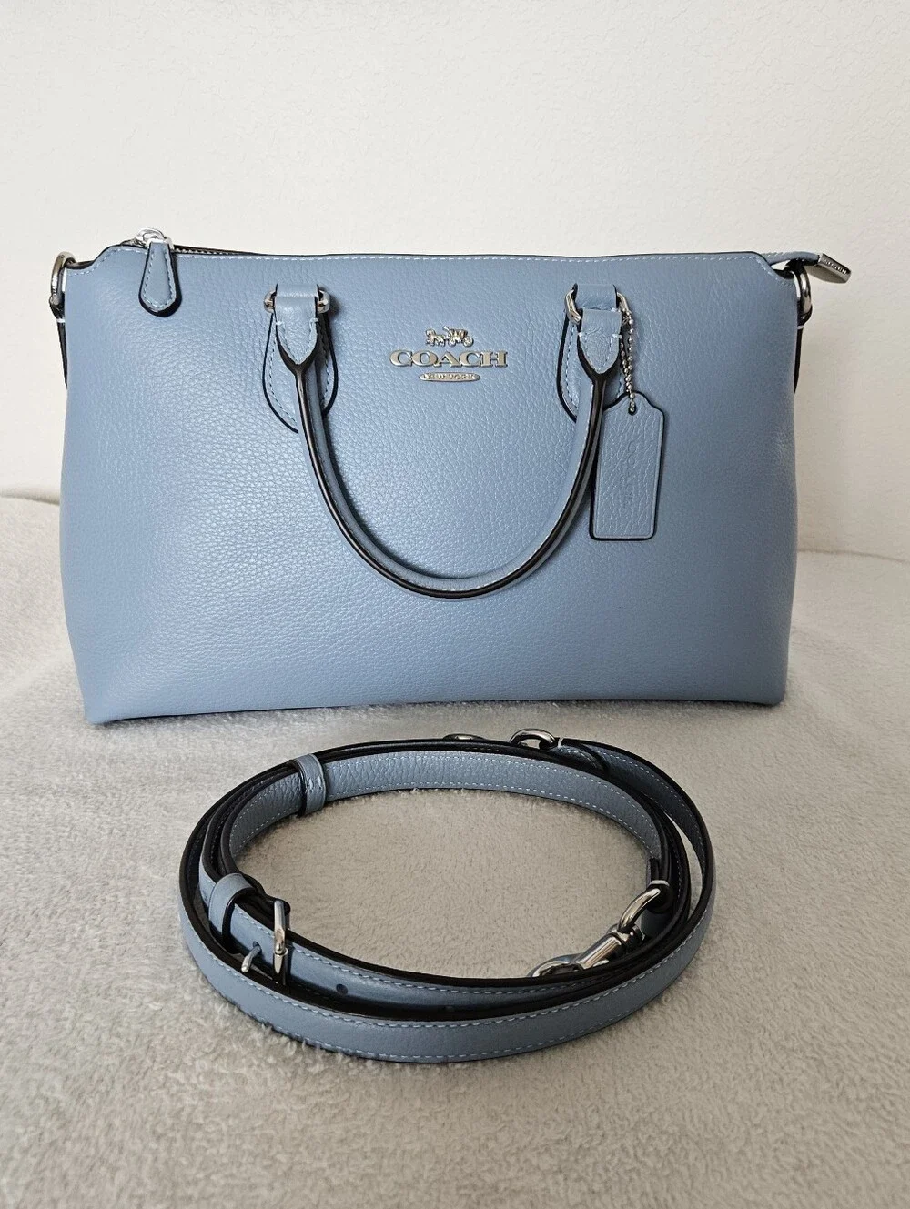 Coach Georgia Satchel - Blue Bell - NWOT - Picture 12 of 12